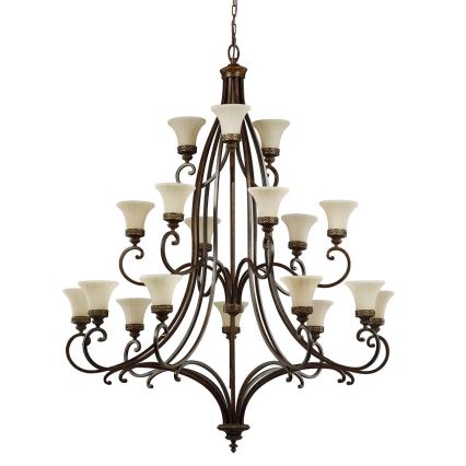Feiss - Chandelier on a chain DRAWING ROOM 18xE27/60W/230V