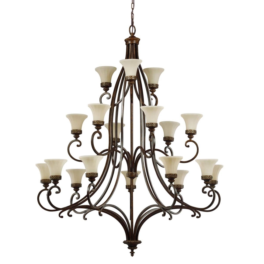 Feiss - Chandelier on a chain DRAWING ROOM 18xE27/60W/230V
