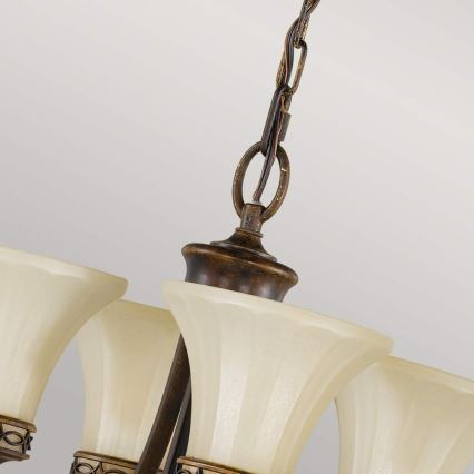 Feiss - Chandelier on a chain DRAWING ROOM 4xE27/60W/230V