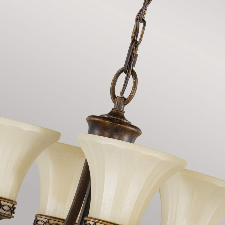 Feiss - Chandelier on a chain DRAWING ROOM 4xE27/60W/230V