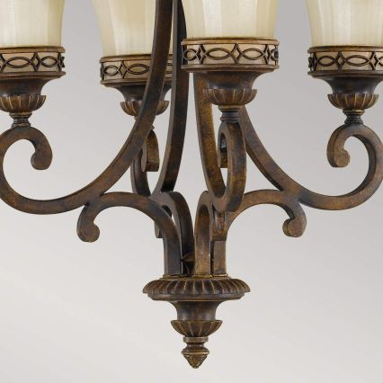 Feiss - Chandelier on a chain DRAWING ROOM 4xE27/60W/230V