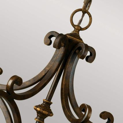 Feiss - Chandelier on a chain DRAWING ROOM 5xE27/60W/230V