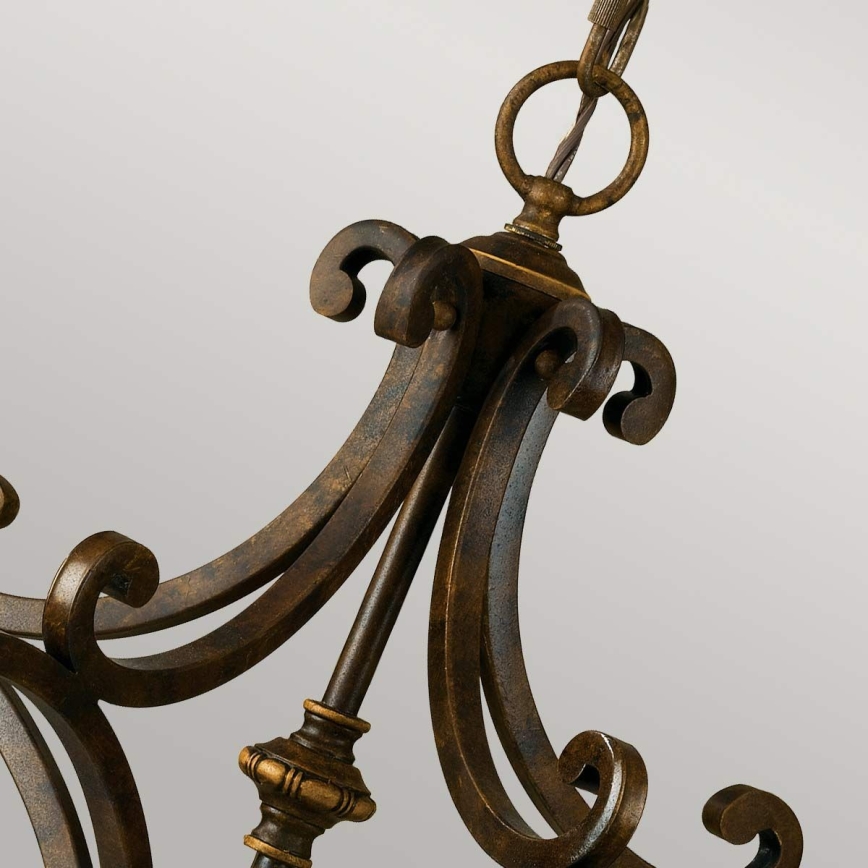 Feiss - Chandelier on a chain DRAWING ROOM 5xE27/60W/230V
