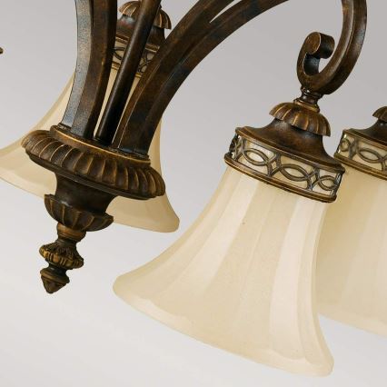 Feiss - Chandelier on a chain DRAWING ROOM 5xE27/60W/230V