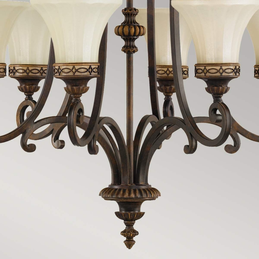 Feiss - Chandelier on a chain DRAWING ROOM 6xE27/60W/230V