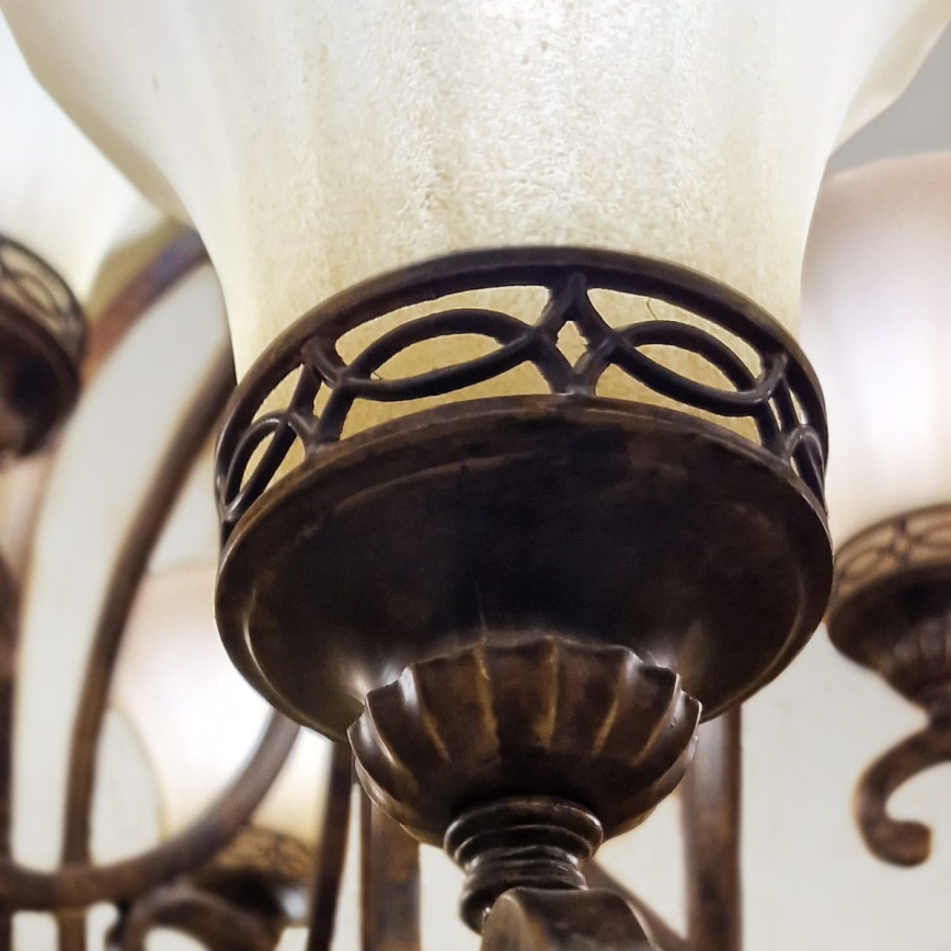 Feiss - Chandelier on a chain DRAWING ROOM 9xE27/60W/230V