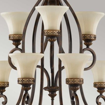 Feiss - Chandelier on a chain DRAWING ROOM 9xE27/60W/230V