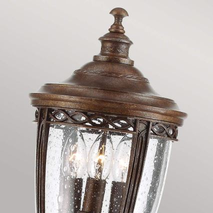 Feiss - Outdoor lamp ENGLISH BRIDLE 3xE14/60W/230V IP44