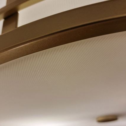 Feiss - Ceiling light FUSION 3xE27/40W/230V pr. 34,3 cm gold