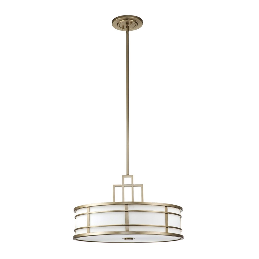 Feiss - FUSION Rod Chandelier 3xE27/40W/230V Gold