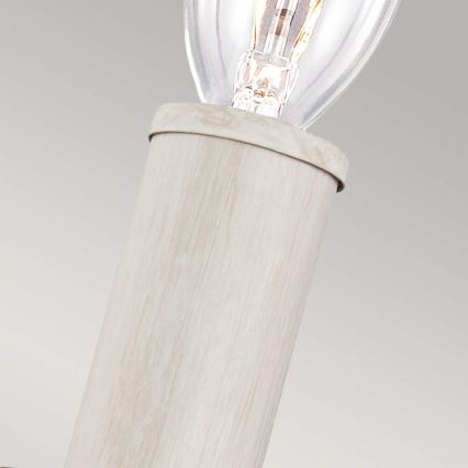 Feiss - HARTSVILLE Wall Sconce 1xE14/40W/230V Beige/Brown