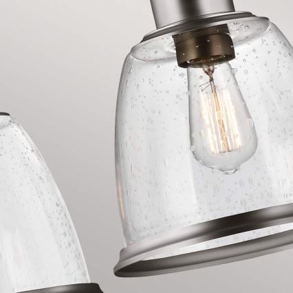 Feiss - Chandelier on a pole HOBSON 3xE27/60W/230V