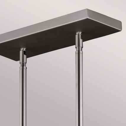 Feiss - Chandelier on a pole HOBSON 3xE27/60W/230V