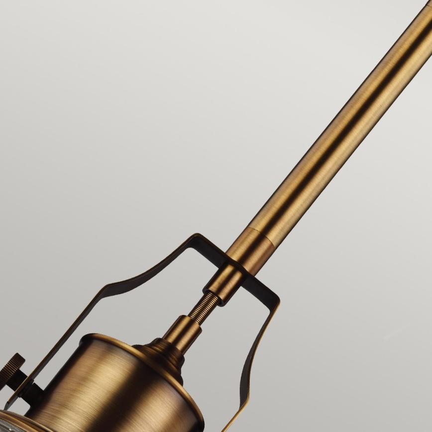 Feiss - Chandelier on a pole HOBSON 1xE27/60W/230V bronze