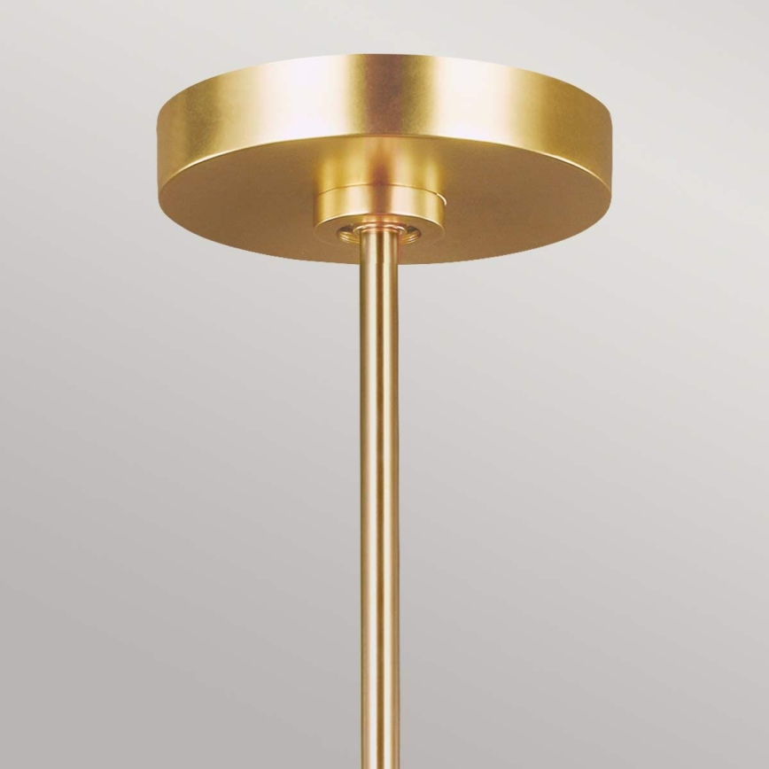 Feiss - LED Chandelier on a pole JAX 10xG9/3W/230V gold