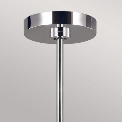 Feiss - LED Chandelier on a pole JAX 10xG9/3W/230V shiny chrome