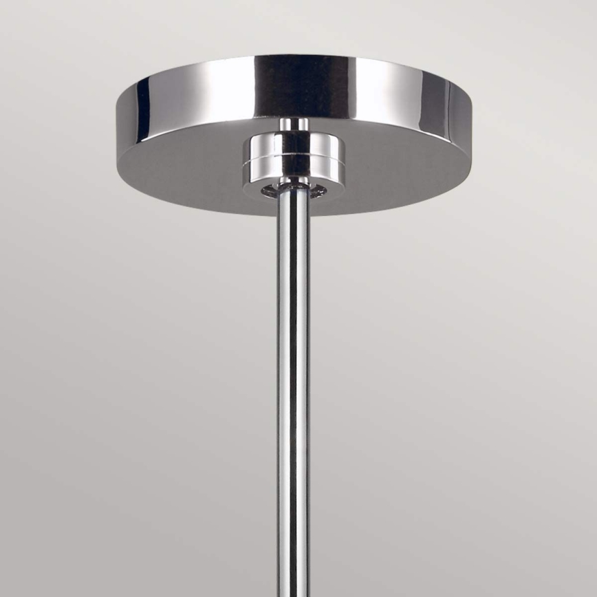 Feiss - LED Chandelier on a pole JAX 10xG9/3W/230V shiny chrome