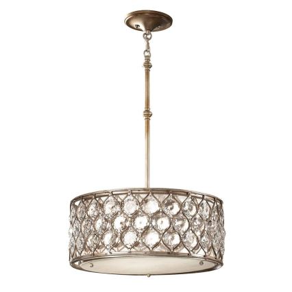 Feiss - Chandelier on a pole LUCIA 3xE27/60W/230V