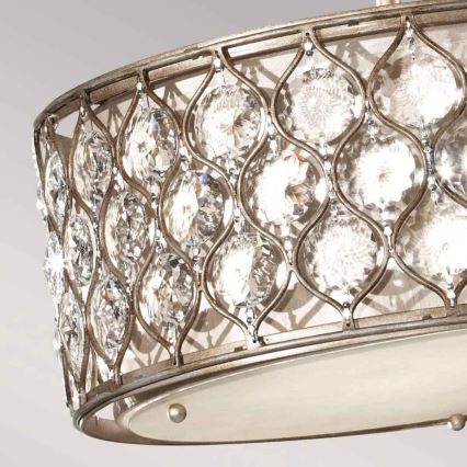 Feiss - Chandelier on a pole LUCIA 3xE27/60W/230V