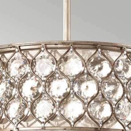 Feiss - Chandelier on a pole LUCIA 3xE27/60W/230V