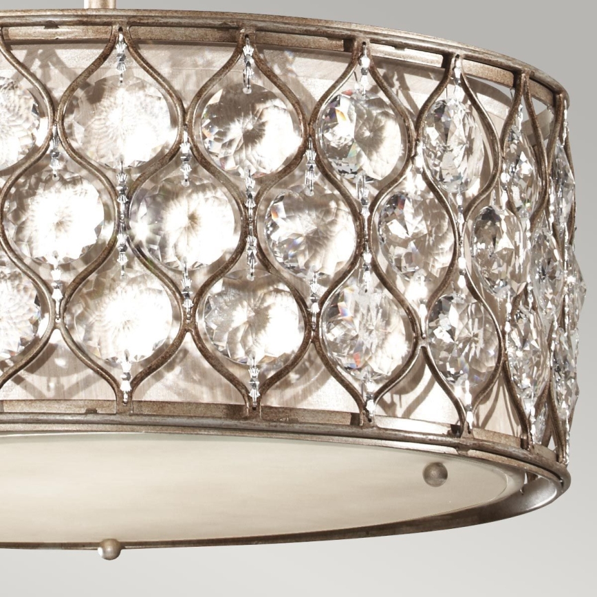 Feiss - Chandelier on a pole LUCIA 3xE27/60W/230V