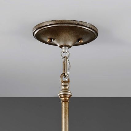 Feiss - Chandelier on a pole LUCIA 1xE27/60W/230V