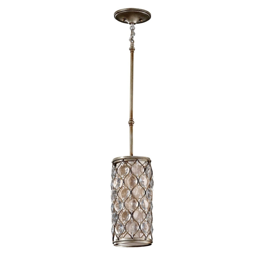 Feiss - Chandelier on a pole LUCIA 1xE27/60W/230V