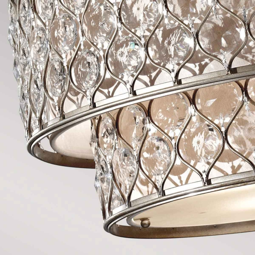 Feiss - Chandelier on a pole LUCIA 6xE27/60W/230V