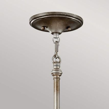 Feiss - Chandelier on a pole LUCIA 6xE27/60W/230V