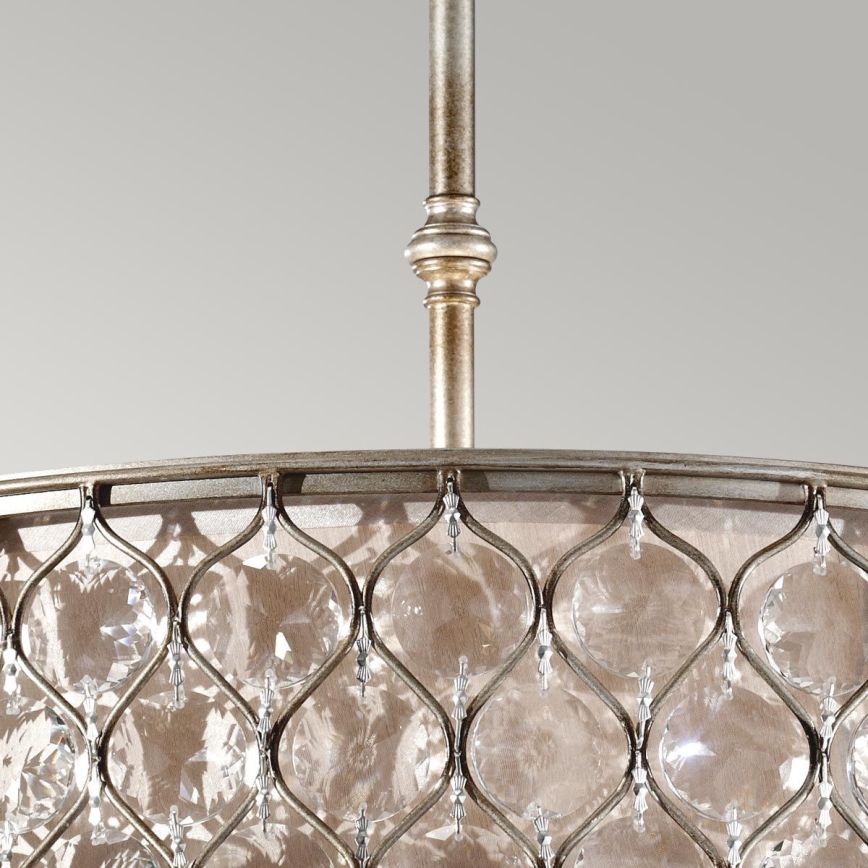 Feiss - Chandelier on a pole LUCIA 6xE27/60W/230V