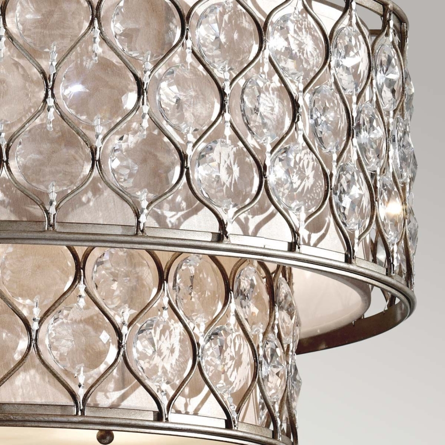 Feiss - Chandelier on a pole LUCIA 6xE27/60W/230V