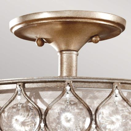 Feiss - Surface-mounted chandelier LUCIA 3xE27/60W/230V