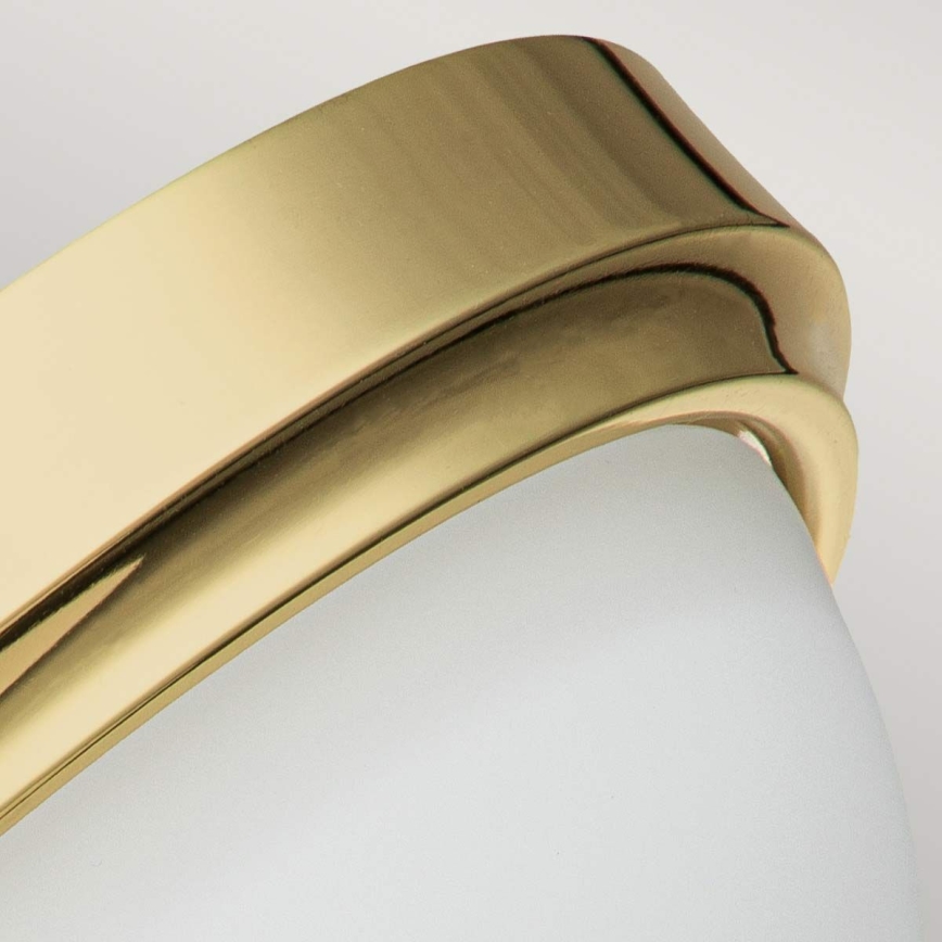 Feiss - MALIBU Bathroom Ceiling Light 2xE27/60W/230V IP44 Gold