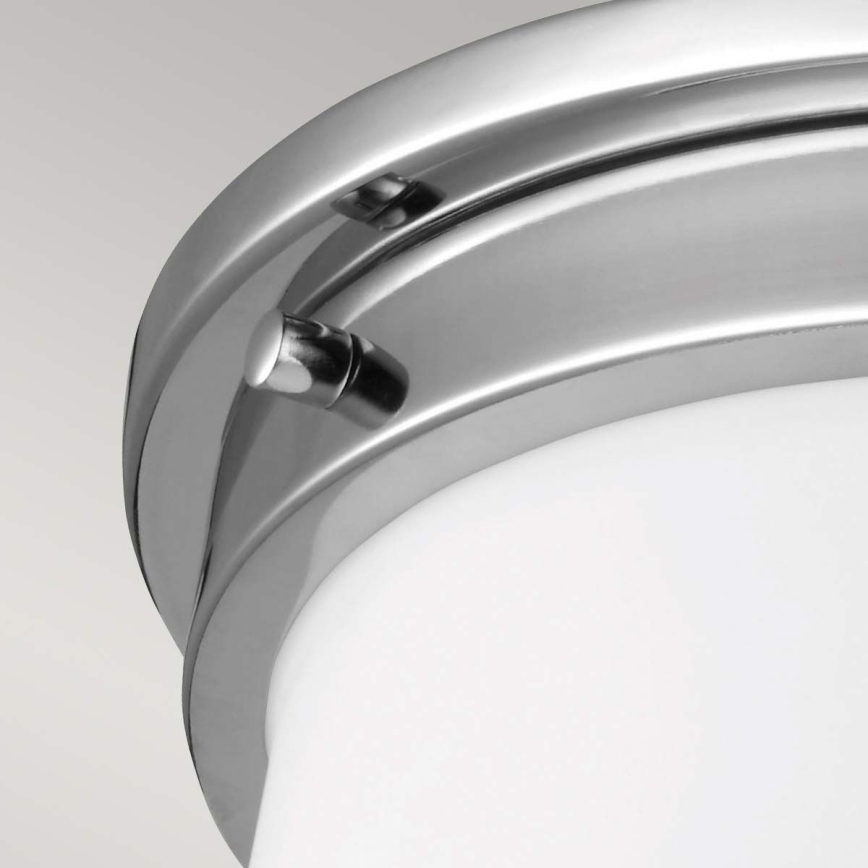 Feiss - Bathroom ceiling light PAYNE 2xE27/60W/230V IP44 matte chrome