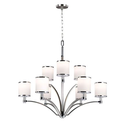 Feiss - Chandelier on a chain PROSPECT PARK 9xE27/60W/230V