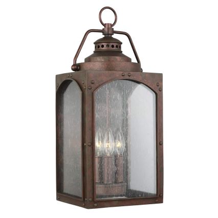 Feiss - Outdoor wall light RANDHURST 3xE14/40W/230V IP44