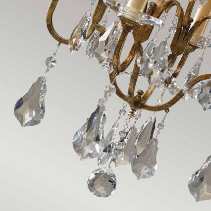 Feiss - Chandelier on a chain VALENTINA 4xE14/60W/230V