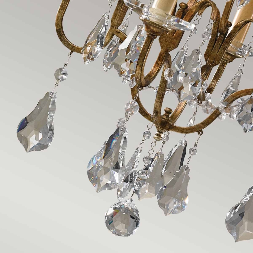 Feiss - Chandelier on a chain VALENTINA 4xE14/60W/230V