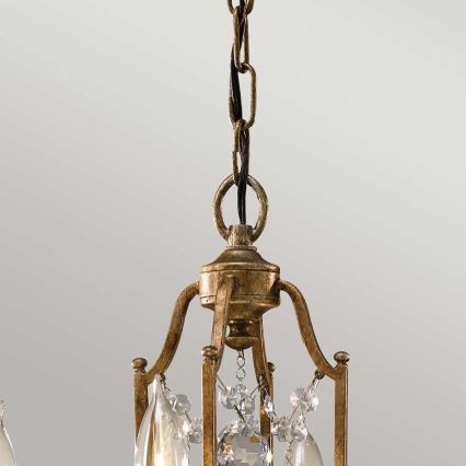 Feiss - Chandelier on a chain VALENTINA 4xE14/60W/230V