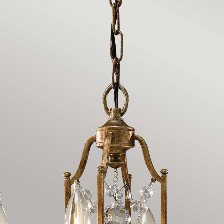 Feiss - Chandelier on a chain VALENTINA 4xE14/60W/230V