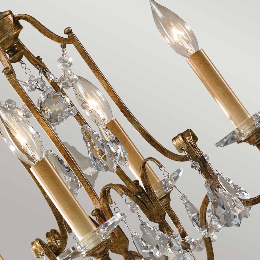 Feiss - Chandelier on a chain VALENTINA 4xE14/60W/230V