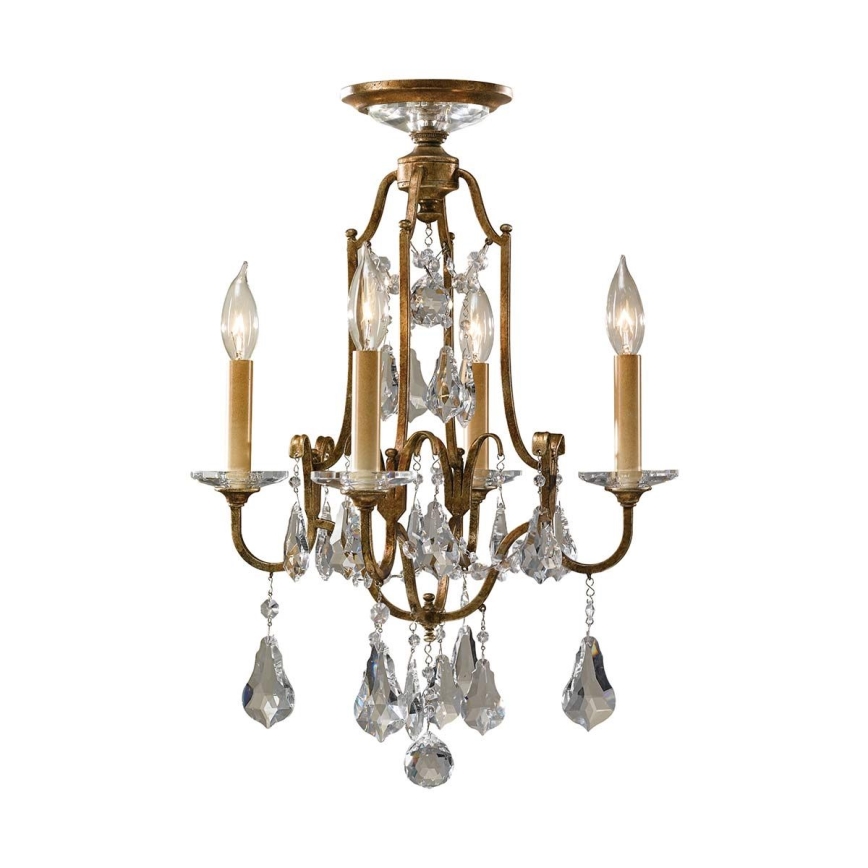 Feiss - Chandelier on a chain VALENTINA 4xE14/60W/230V