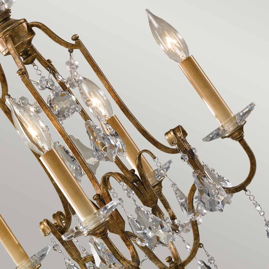 Feiss - Chandelier on a chain VALENTINA 4xE14/60W/230V