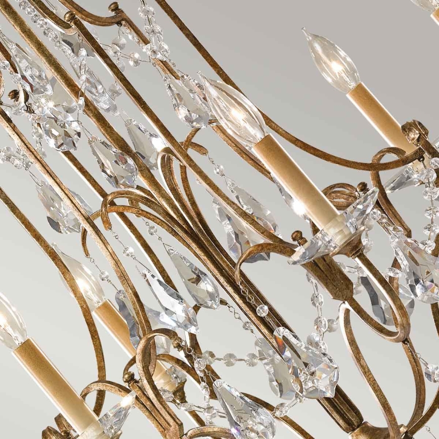 Feiss - Chandelier on a chain VALENTINA 6xE14/60W/230V