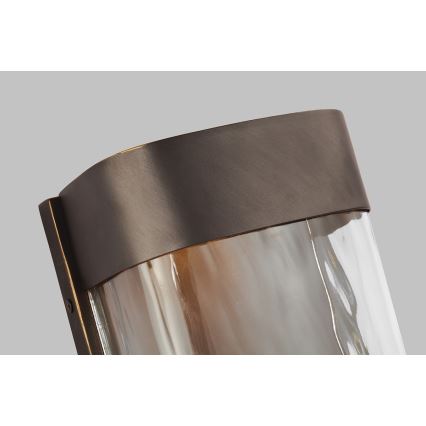 Feiss - LED Outdoor wall light BENNIE LED/14W/230V IP44 bronze