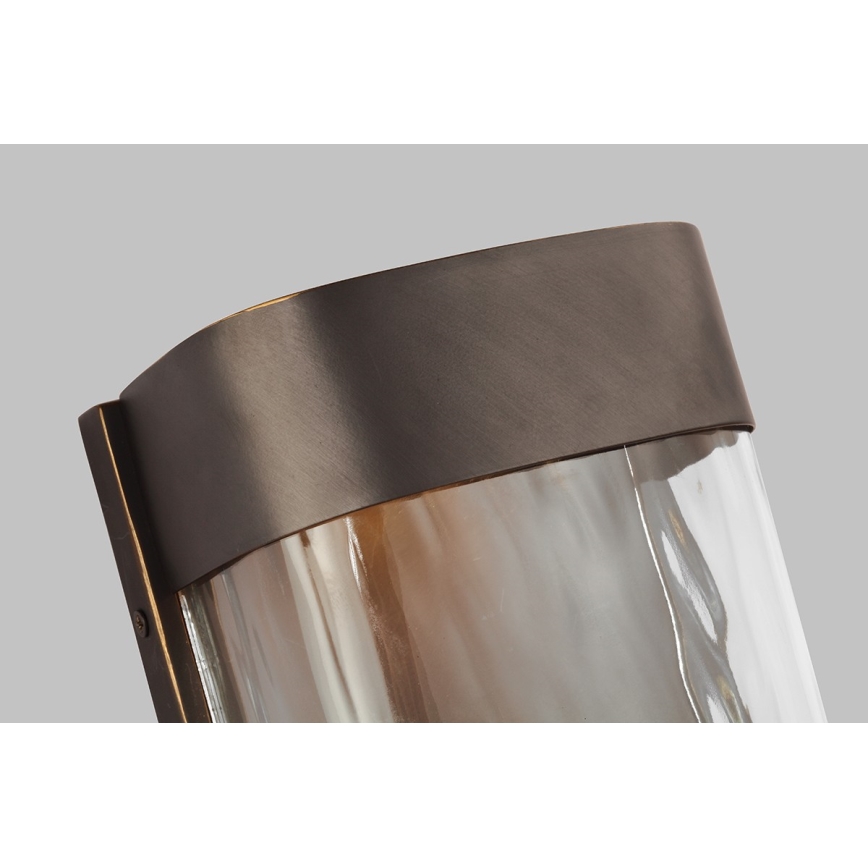Feiss - LED Outdoor wall light BENNIE LED/14W/230V IP44 bronze