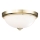 Feiss - MALIBU Bathroom Ceiling Light 2xE27/60W/230V IP44 Gold