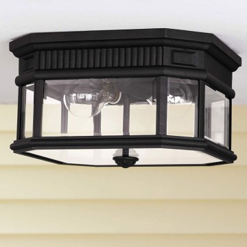 Feiss - Outdoor ceiling light COTSWOLD LANE 2xE27/60W/230V IP44