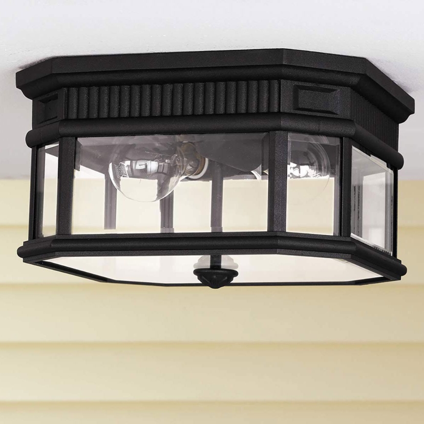 Feiss - Outdoor ceiling light COTSWOLD LANE 2xE27/60W/230V IP44