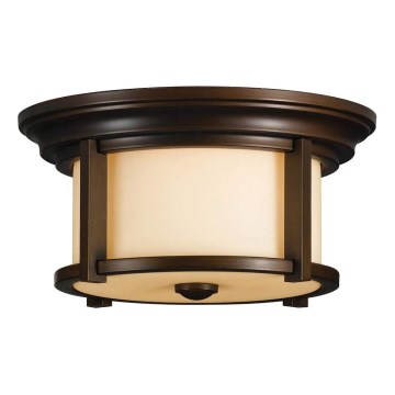 Feiss - Outdoor ceiling light MERRIL 2xE27/60W/230V IP44